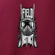 Čiernobiela maska – Field Instinct paintball