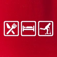 Eat sleep kolobeh - kolobežka