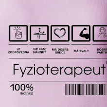 Čiarový kód fyzioterapeutka Čiarový kód fyzioterapeutka