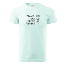 Eat sleep travel - Van