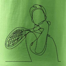 Tenista jedným ťahom