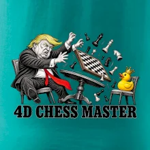 Donald Trump prohrává šachy s kachnou
