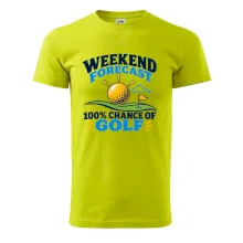 Weekend forecast golfové počasí