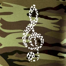 Husľový kľúč z nôt