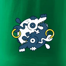 Yin & Yang abstraktné psy Yin & Yang abstraktné psy