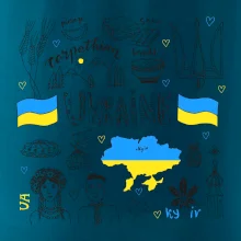 Ukrajina folklór - kreslené obrázky