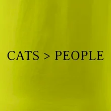 Cats > people