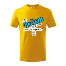 Já pečiem - tvoja super schopnosť - šikmý