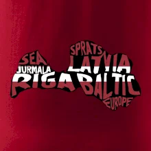 Mapy - názvy miest - Lotyšsko