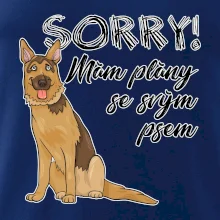 Nemecký ovčiak - Sorry, mám plány