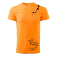 Cycling nápis šikmo