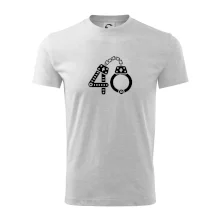 Narodeninové tričko pre policajta - putá 40