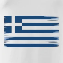 Grécko vlajka hranatá Grécko vlajka hranatá