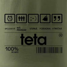 Čiarový kód - teta