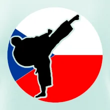 Karate CZ vlajka Karate CZ vlajka