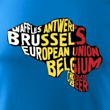 Mapy - názvy miest - Belgicko