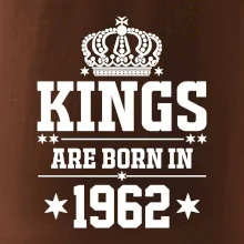 Kings are born in 1962