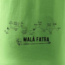 Profil kopca - Malá Fatra