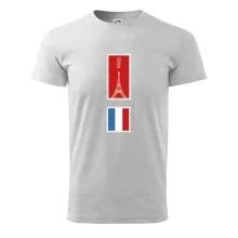 Paríž známka farebná