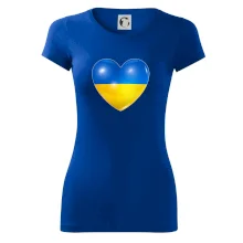 Ukrajina srdce vlajka Ukrajina srdce vlajka