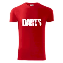 Darts - nápis so šípkarom