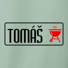 Tričko na grilovanie s vlastným menom
