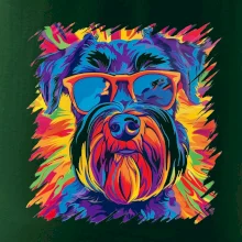 Bradáč farebný štýl 70s