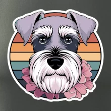 Bradáč - sučka a kvety