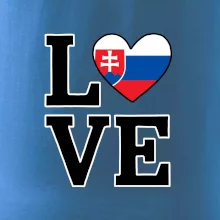Love Slovenská vlajka