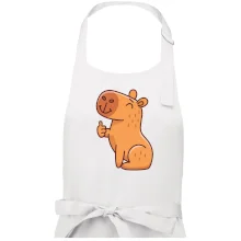 Kapybara s palcom hore