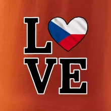 Love Česká vlajka