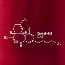 Molekulárna štruktúra CBD (Canabidiol)