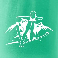 Letiaci skokan biely