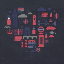 Anglicko symboly srdce