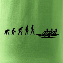 Evolúcia veslovanie 3 ľudia