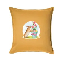 Veľkonočný zajačik tulipány