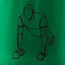 Tréner fitness jedným ťahom