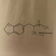 Molekulárna štruktúra MDMA Extáza Molekulárna štruktúra MDMA Extáza