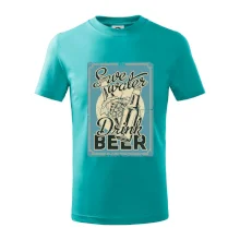 Save water drink beer poster