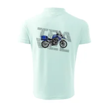 Cestovná enduro modrá