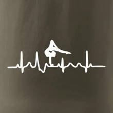 EKG tanec - na rukách