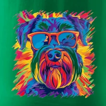 Bradáč farebný štýl 70s