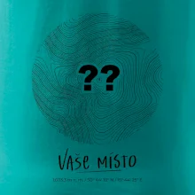 Vaše miesto - vrstevnice v kruhu