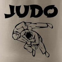 Judo nápis + postavy