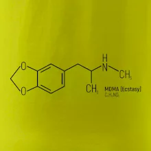 Molekulárna štruktúra MDMA Extáza