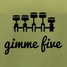 Gimme five - daj mi päť - päťvalec
