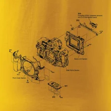 Nákres Digitálny fotoaparát