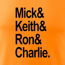 Mick Keith Ron Charlie