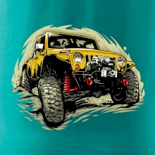 Žltý offroad s navijakom