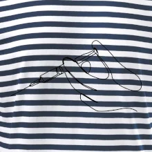 Ruka a injekcia jedným ťahom